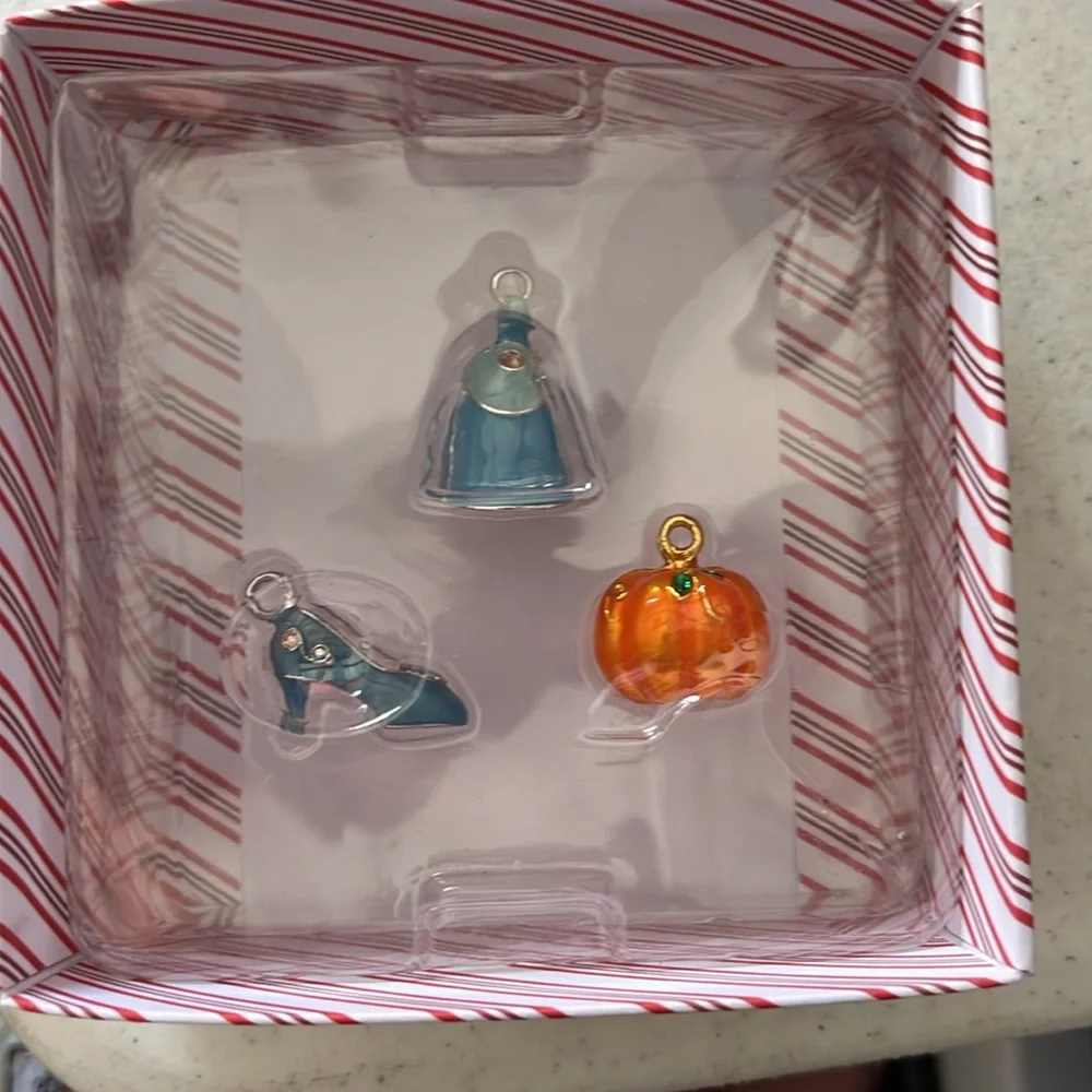 Hallmark Cinderella set of 3 ornaments